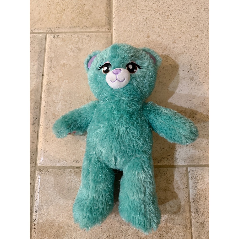 Build-A-Bear Disney The Little Mermaid Ariel Teal Tinsel Plush Stuffed Animal16"